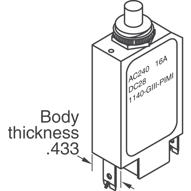 1140-G111-P1M1-10A E-T-A | Circuit Protection | DigiKey